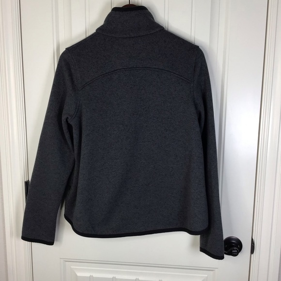 Lululemon Its Fleecing Cold Zip Up in Heathered Black / Black Size 6. - Picture 3 of 6